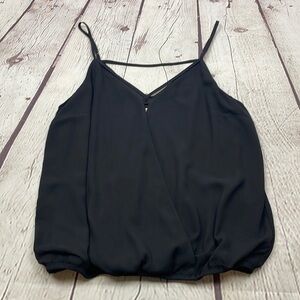 UEC Guess size small black chiffon tank top